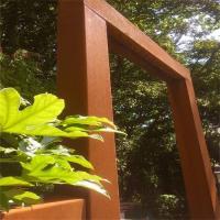 Outdoor Commercial Rusty Finish Corten Feature de Água de Aço Para Jardim