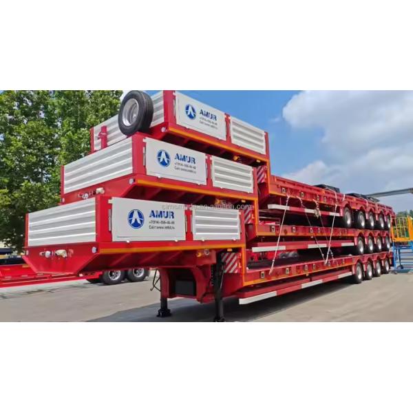 CIMC Axe en acier robuste 3/4/5/6 pour le transport de véhicules lourds