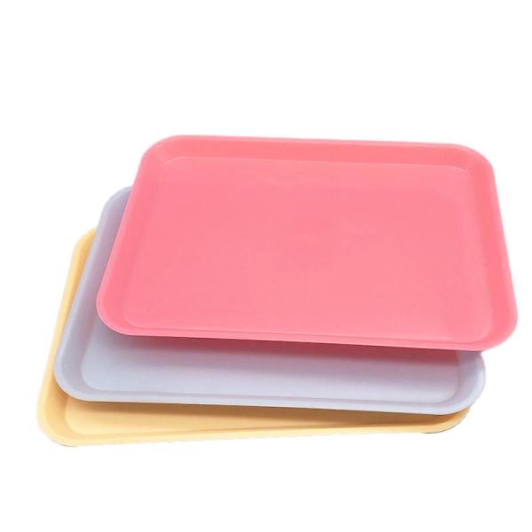 Autoclavable Dental Plastic Flat Trays Instrument Tools Tray 340x240mm High Quality Plastic Instrument Tray