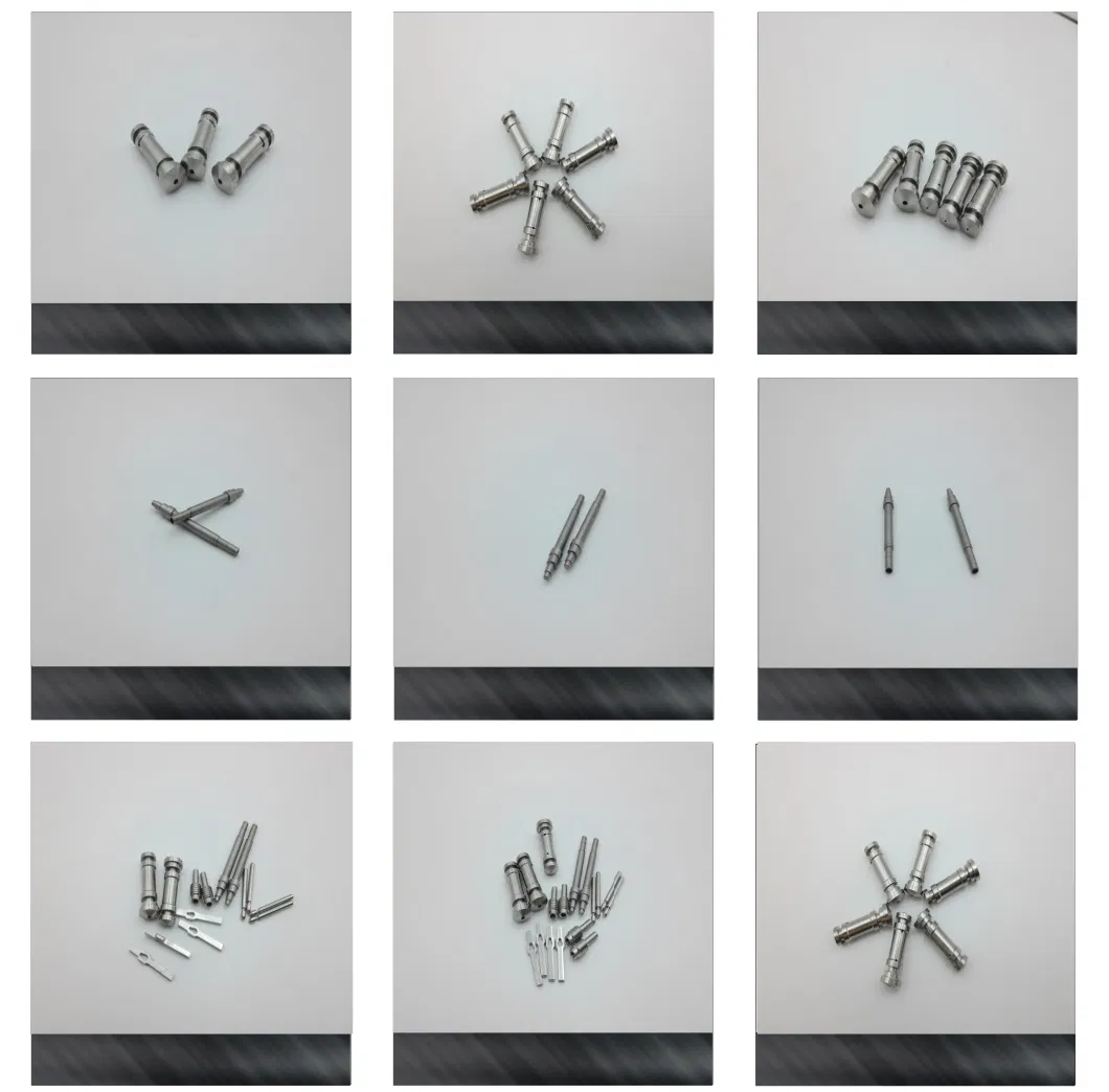 Petites pièces d'accessoires d'arbre médical fraisées CNC, polies, étirées à froid, 8G