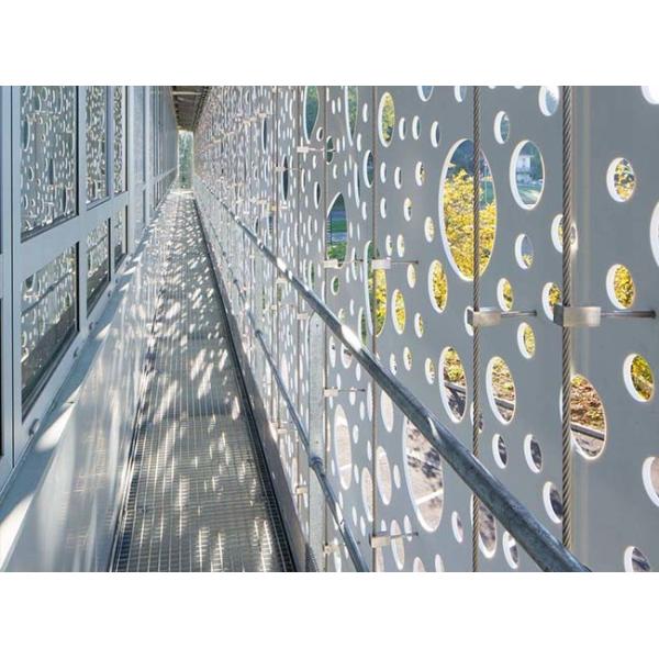 Perforated Aluminum Sheet , Aluminum Perforated Metal Panel Lightweight Is Suitable For Architectural Decoration