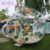 Tente à bulles gonflables en PVC transparente