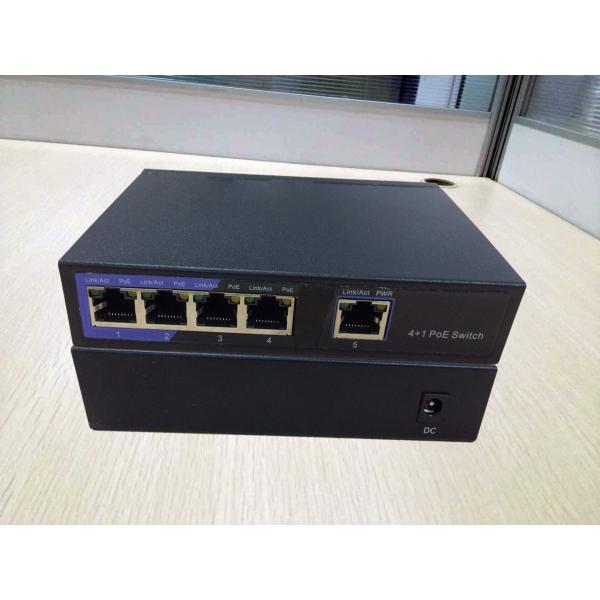 5 Ports PoE Network Switch 10/100M Optical Network Switch 1 Year Warranty