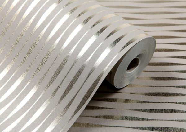 Non - Woven Bronzing Waterproof Modern Removable Wallpaper For Living Room