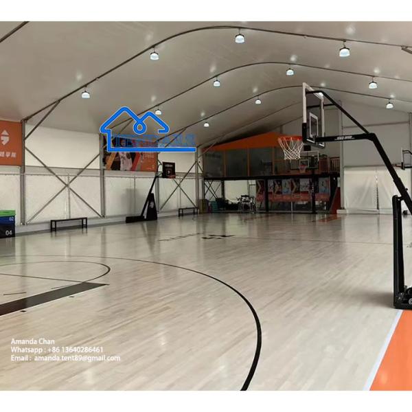 Tenda de salão de esportes personalizada Tenda de campo de tênis ao ar livre Ícone de esporte impermeável