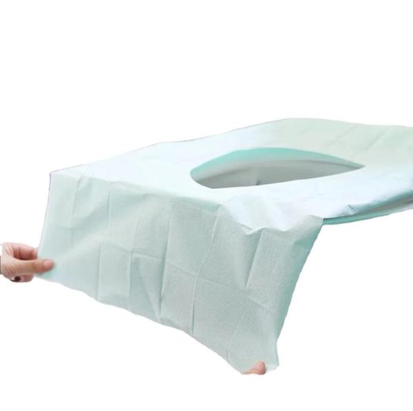 Bathroom Seat Cover Disposable Non-Woven Toilet Seat Mat Anti-Dust Toilet Seat Cushion For Hotel