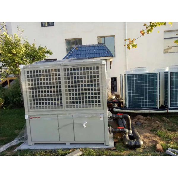 Economical Heat Pump Air Conditioner , Air Source Heat Pump System For Hotel / Airports
