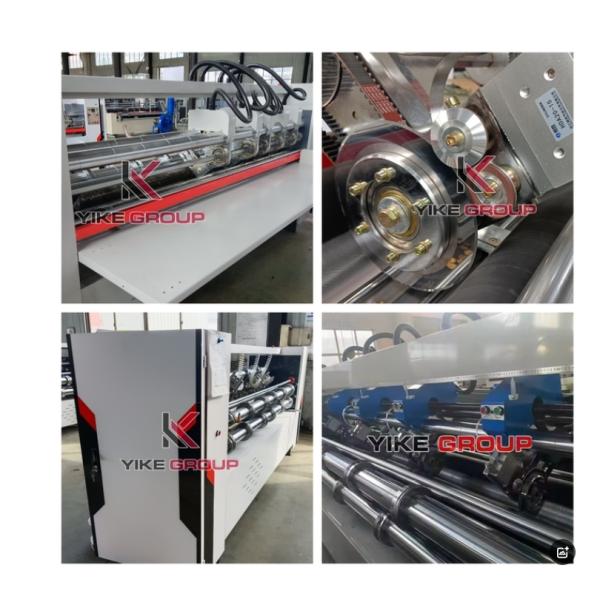 YIKE GROUP Ручная подающая 3000 мм 3KW тонкая лезвие Slitter Scorer Machine