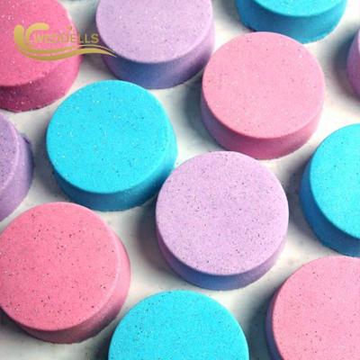 Shrinking Wrapped Organic Aromatherapy Shower Steamers / Fizzy Shower Tablets