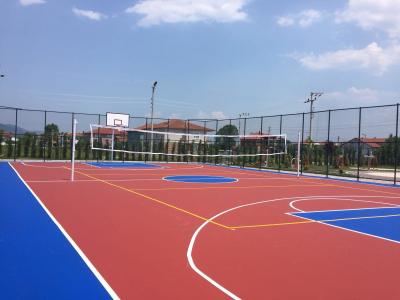 Polyurethane Resin PU Sports Floor Mat Para Torneios Padrão da ITF