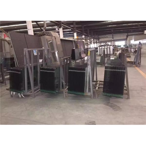 Flat / Bent Tempered Safety Glass High Strength 10mm Toughened Glass For Curtain Wall