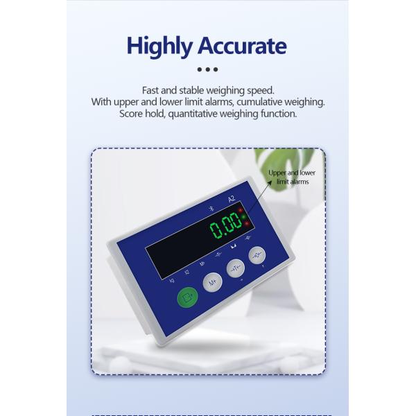 LED Display Embedded Weighing Indicator for SOHE A2 Instrument Sensor Measurement