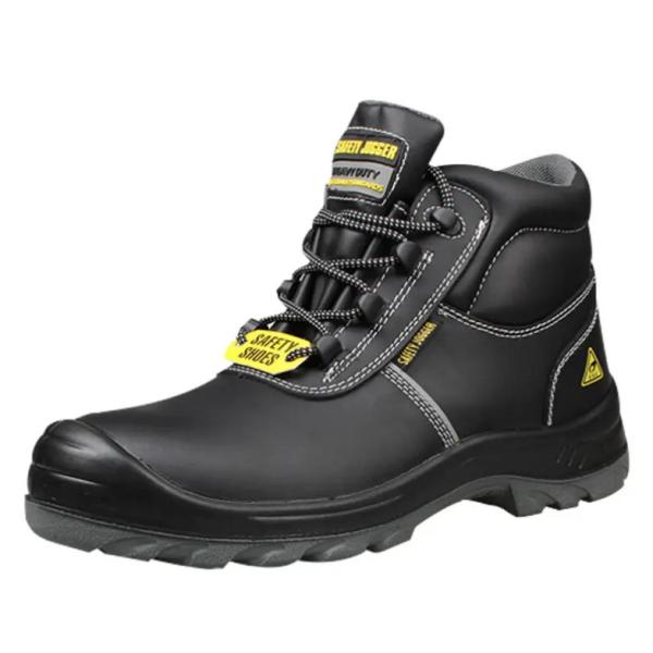 Safety Jogger EOS S3 Industrial Safety Boots Black Upper Steel Toe Cap