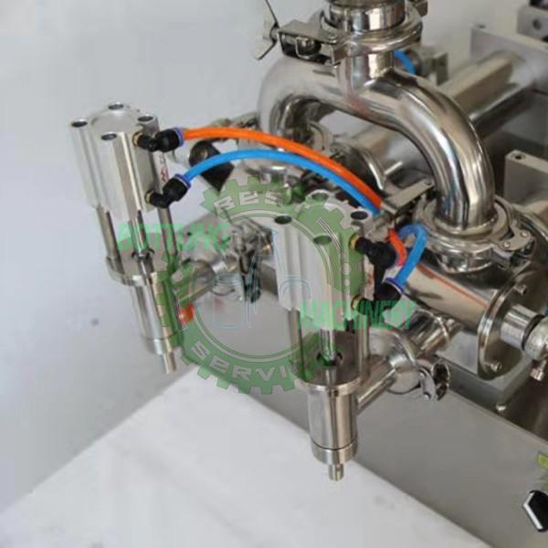 Semi-Auto Pneumatic Tea Juice Milk Mineral Water Bottling Machine