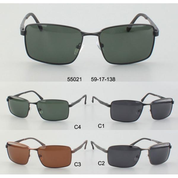 Unisex поляризовыванные солнечные очки рамки металла 17mm 138mm