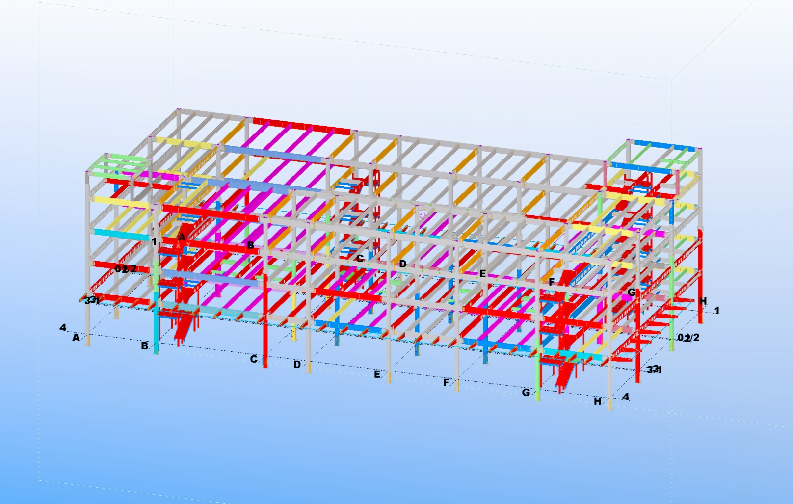 Fireproof Eco-friendly Heavy Duty Steel Frame Building with Customization Available for 5G Science Innovation