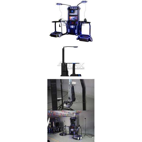 Double Players HTC VIVE Battle Simulator 9d game machine v