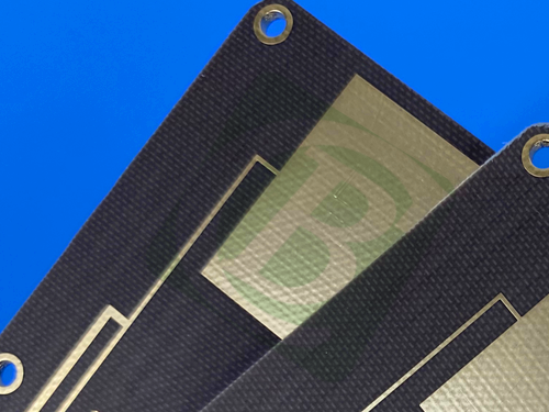 0.6mm TLX-0 PCB Double-Sided Immersion Gold Finish