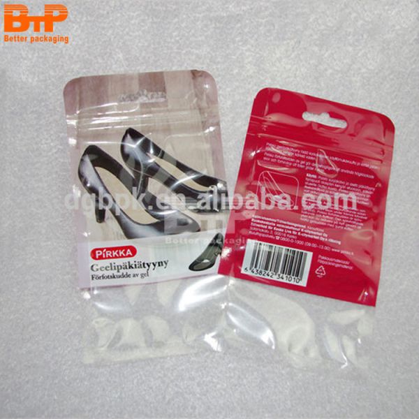 Customized Packaging Bags for Garments Resealable Clothing Zipper Plastic Aseptic Bag Clear Bag With Customized Design
