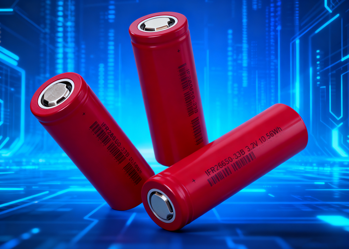 3.2V 3300mAh LiFePO4 Low Temperature Battery 5C Discharge Wide Temperature Range 26650 Cell