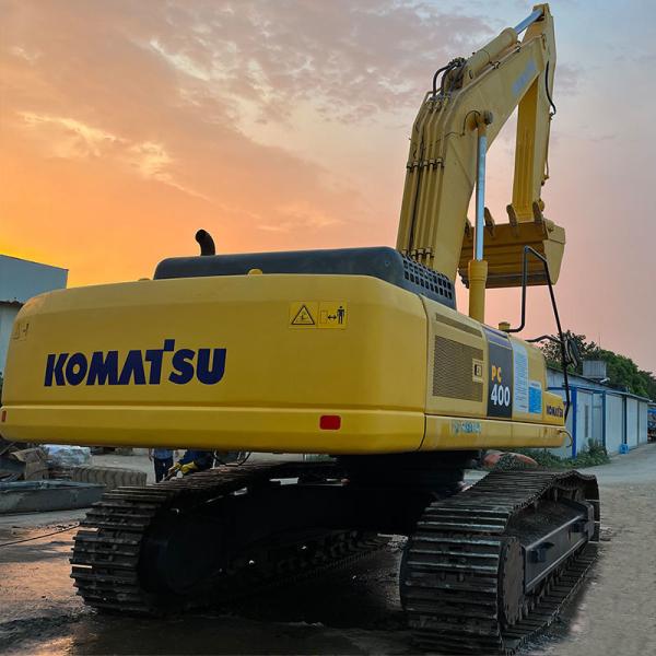 Использованный экскаватор Crawler Komatsu PC400 доступен в оригинальном цвете