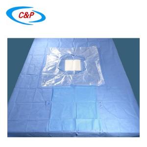Azul ou como seu pedido C secção cirúrgica cortina para o parto do filho