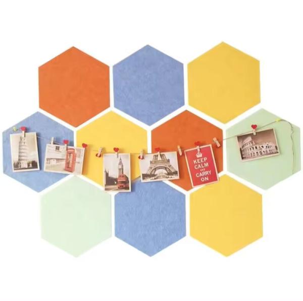 Indoor Decorative Soundproof Wall Panel Pet Felt 100% Polyester Fiber Acoustic Panel For Meerting Room