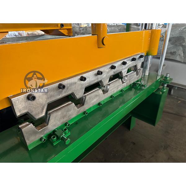 “utomatic Horizontal Crimp Machine IBR Roof Sheet Roll Forming Machine for South Africa PPGI Steel Roof Panel Production Line Complete Roll Forming Line for Metal Roofing Sheet Making ”