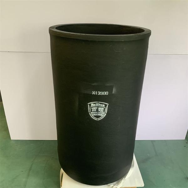Forneau à induction à baril droit Fusion de métaux à fonder à fonder au carbure de silicium