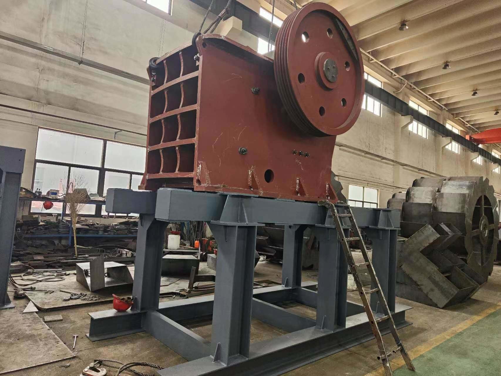 100900.000kg Package Gross Weight Jaw Crusher for Stone Aggregate Rock Granite Limestone