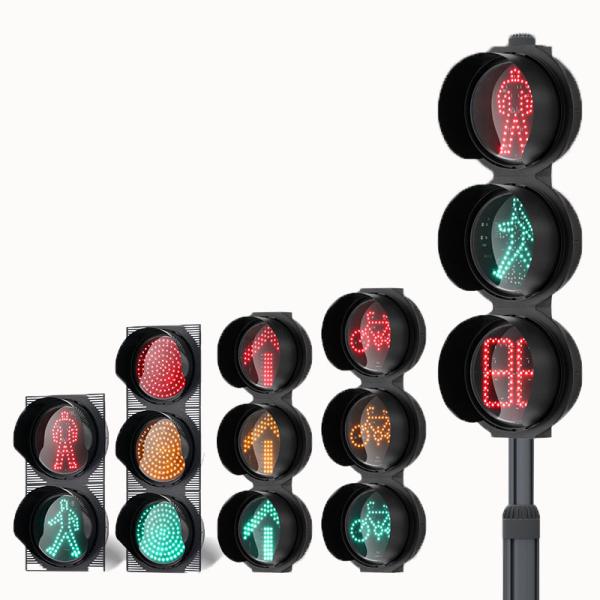 Led Traffic Lights on Sale IP66 Full Ball Traffic Light Direction Remote Control Traffic Light for Crossroads