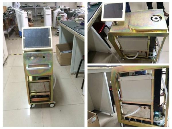 Q-t Switched N-D Yag Laser machine for tattoo removal and skin rejuvenation