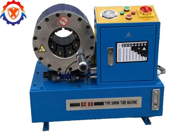DX68 DX69 Hydraulic Hose Crimping Machine 3KW 4KW 31.5Mpa High Pressure