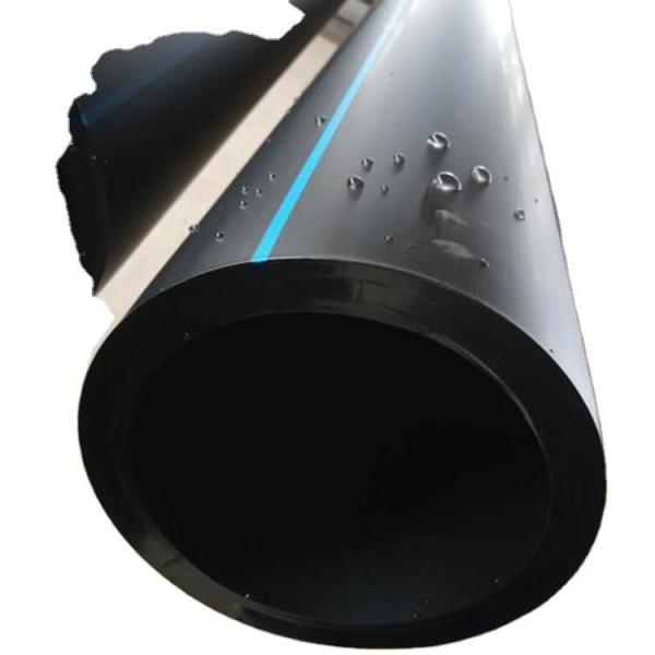 25mm - 300mm Black HDPE PE Pipe Double Screw Corrosion Resistant Large Diameter PE Pipe