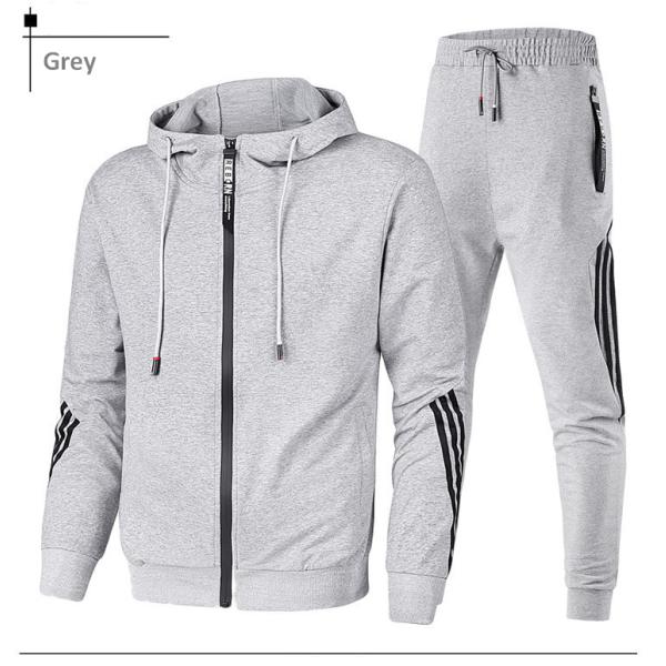 Custom Your Own Brand Mens Sports Tracksuits Lightweight Cotton Hoodie Printed