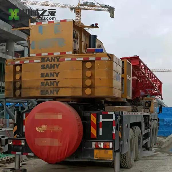 STC80 Zoomlion Used Truck Cranes 80ton Second Hand Truck Cranes For Sale