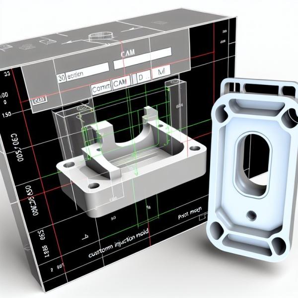 Design Software CAM Customized Injection Mold Packaging Mold for Products