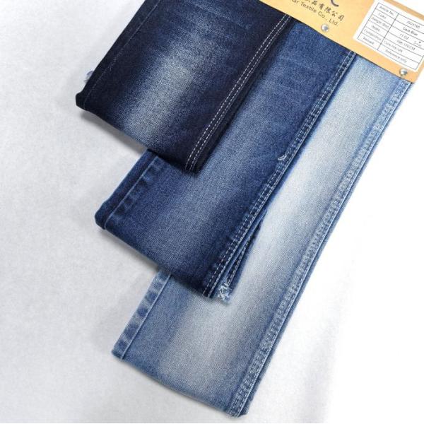 Style TWILL Anti-shrink Tri-core Spandex Cotton Yarn High Stretch Denim Fabric 11oz JSD3160