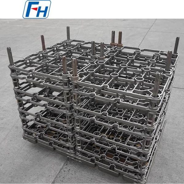 Heat Treatment Fixtures for Ipsen Furnaces Used for Heat Treating Engine Shafts | FH®