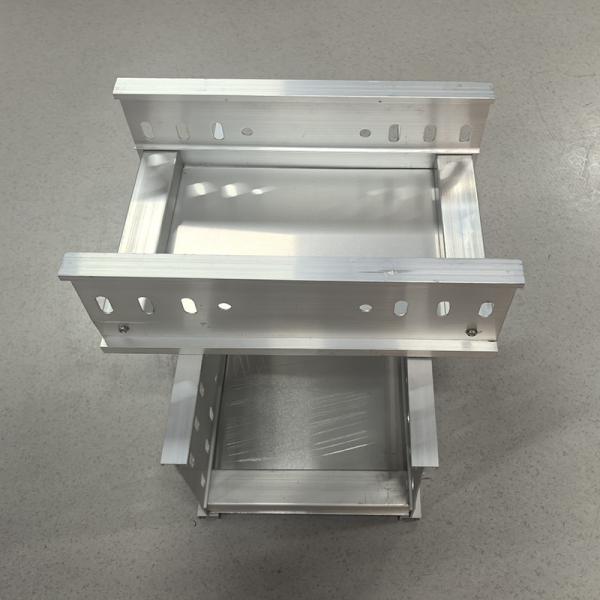 Plateau de câbles en aluminium de 100 mm à 1000 mm, résistant au feu et à la corrosion