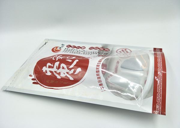 Heat Seal Stand Up Pouch Packaging , Red Jujube Stand Up Plastic Pouch Packaging Beautiful Printing