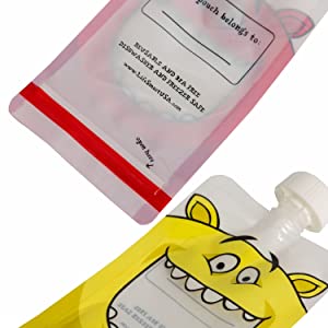 Food Portable Bags, Baby Milk Powder Pouch, Storage Bags, Infant Feeding Pouches, Formula Milk Powder Container