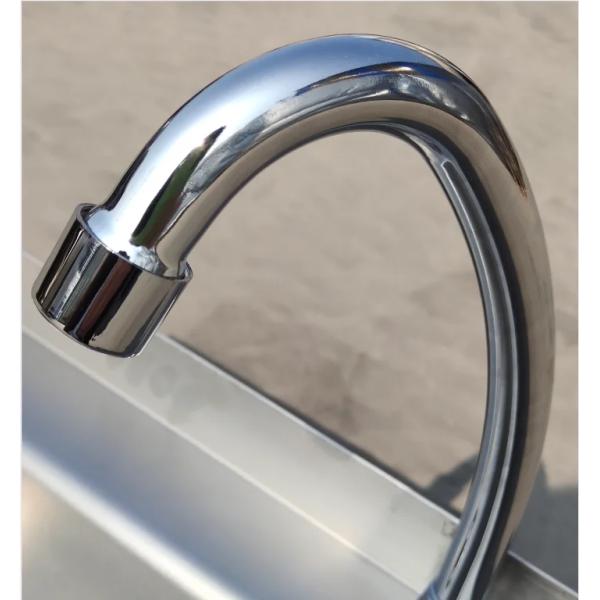 SS304 одноручная раковина Коммерческая раковина из нержавеющей стали