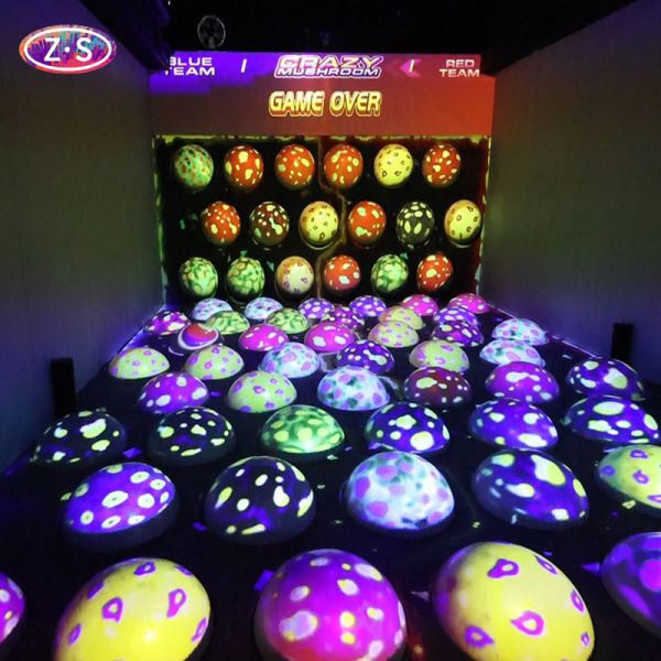 Interactive Projection Game Platform Immersive Bouncing Sphere for Family Centers