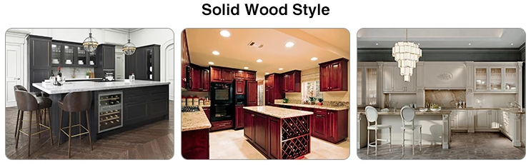 Lacquer Finished Kitchen Cabinet with Acrylic Door Panel and Quartz Stone Countertop