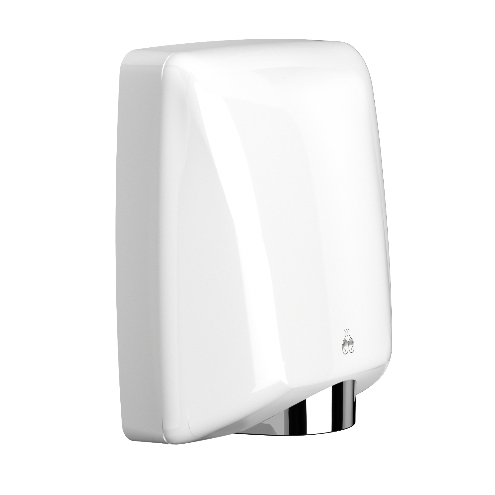28m/S Wind Speed Electric Hand Dryers Wall Mounted 1600W 220V For Hygienic Use