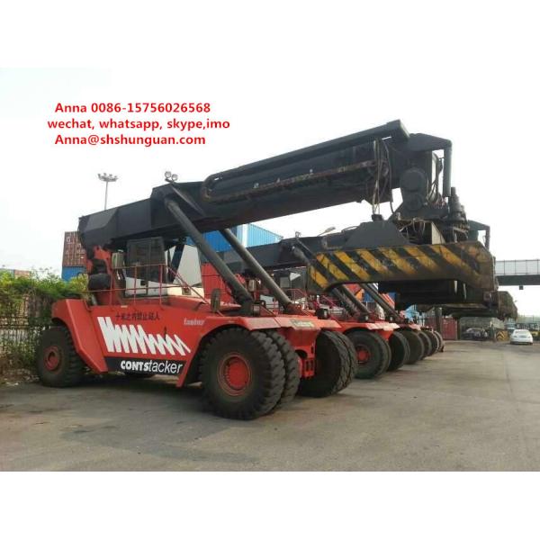 Low Fuel Consumption Fantuzzi Container Handler , Used Container Handling