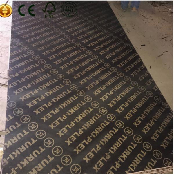 18mm Black Film Faced Plywood For Formwork Building