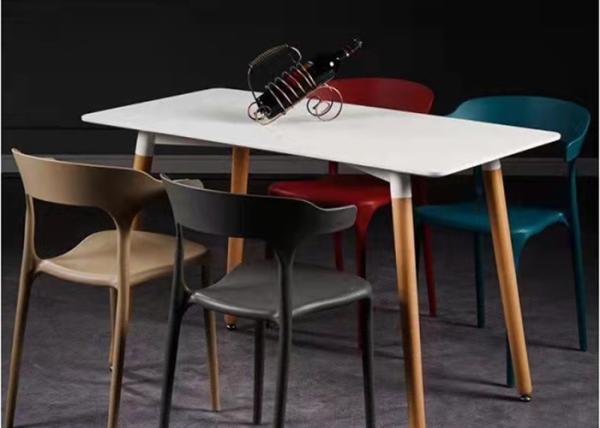 50cm 76cm Multi Colored Dining Room Chairs No Odor For Restaurant Cafe