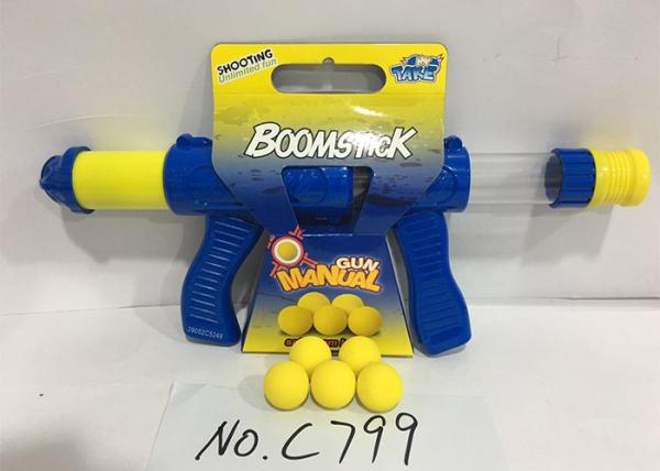 Boys Playing Funny Pump Shooting Blaster Toy Gun with 5Pcs Soft Foam Ball